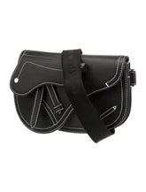 Saddle Messenger Bag Leather